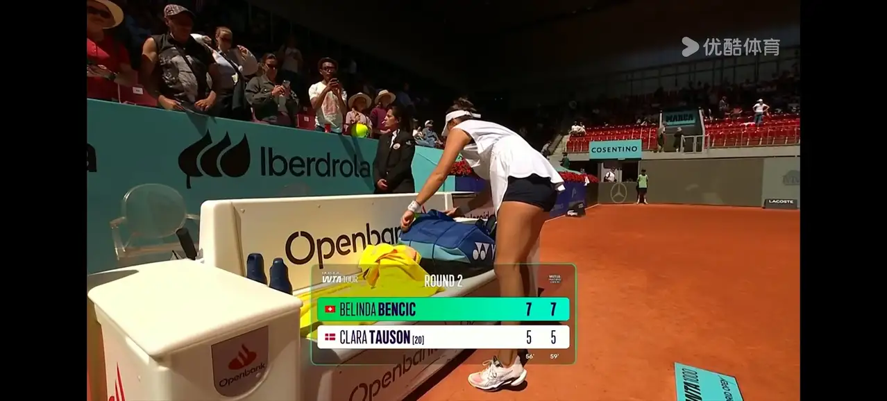  穆古鲁扎回归赛场，精彩发挥首场状态亮眼，瑞士队观众沸腾！